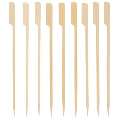 Holzspiess BBQ Bambus 18 cm 50 Stk.