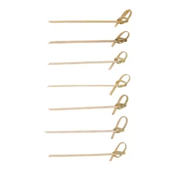 Holzspiess BBQ Bambus 15 cm 40 Stk.
