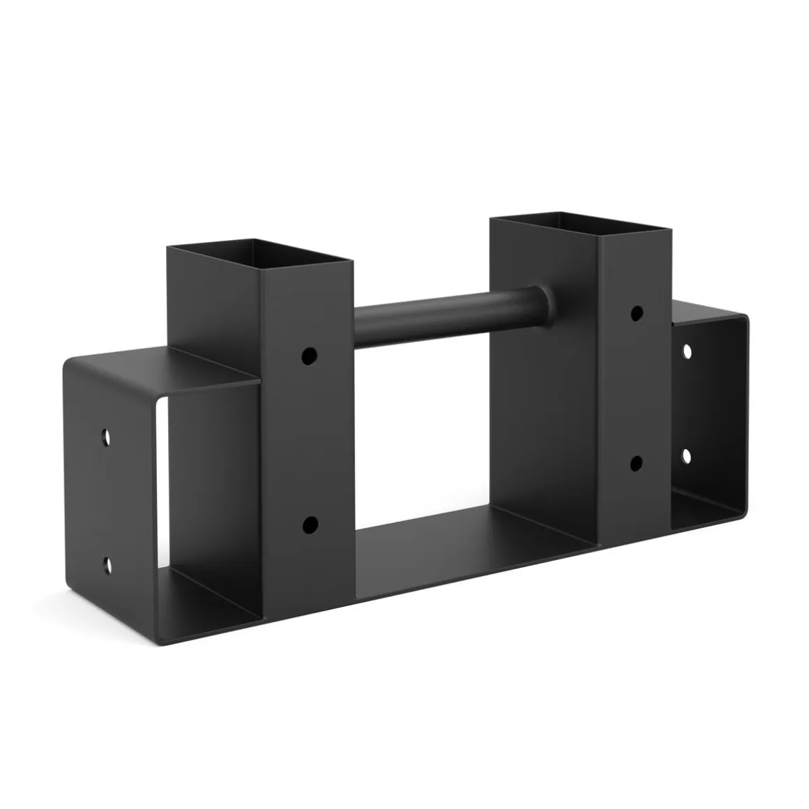 Holzstapelhilfe 2er Set schwarz