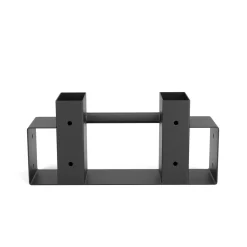 Holzstapelhilfe 2er Set schwarz