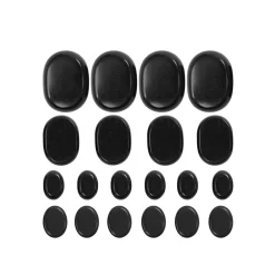 Hot Stone Massagestein Set 21-teilig