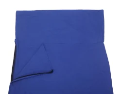 Hüttenschlafsack 225 cm blau