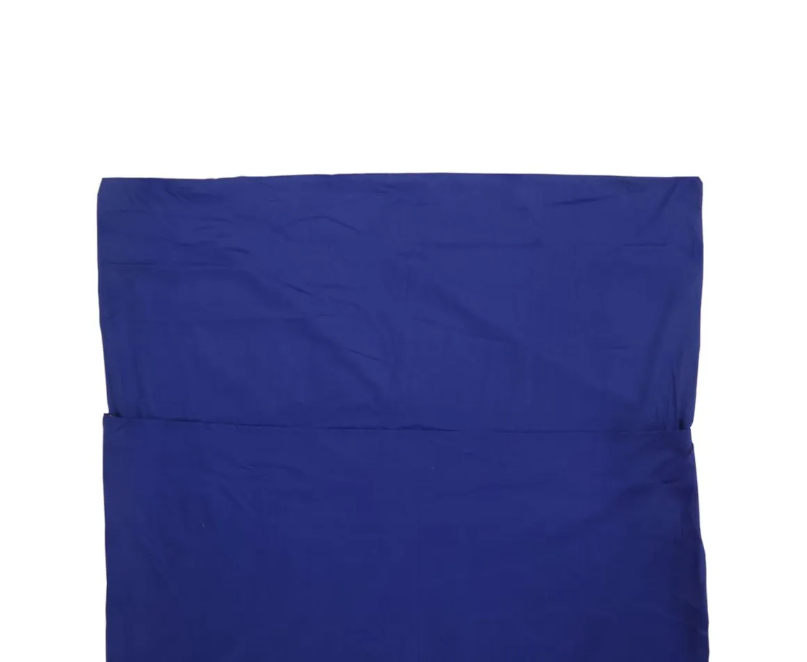 Hüttenschlafsack 225 cm blau