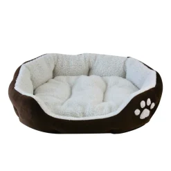 Hundebett Katzenbett LUCKY braun