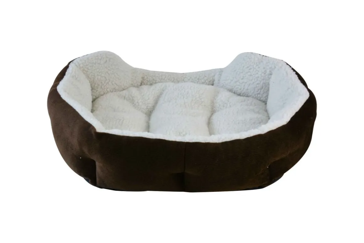 Hundebett Katzenbett LUCKY braun