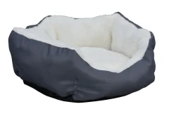 Hundebett Katzenbett PFÖTCHEN M grau