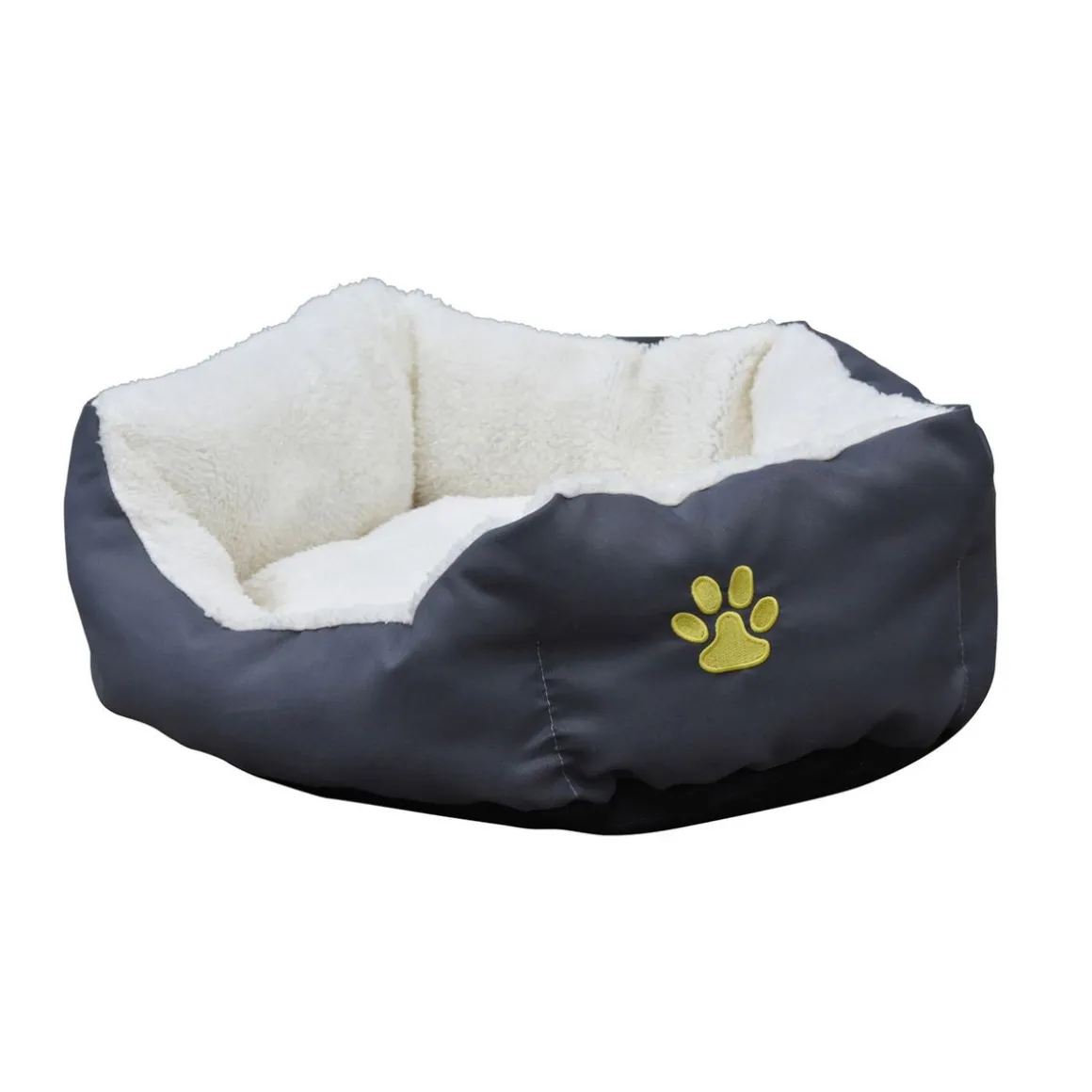 Hundebett Katzenbett PFÖTCHEN M grau