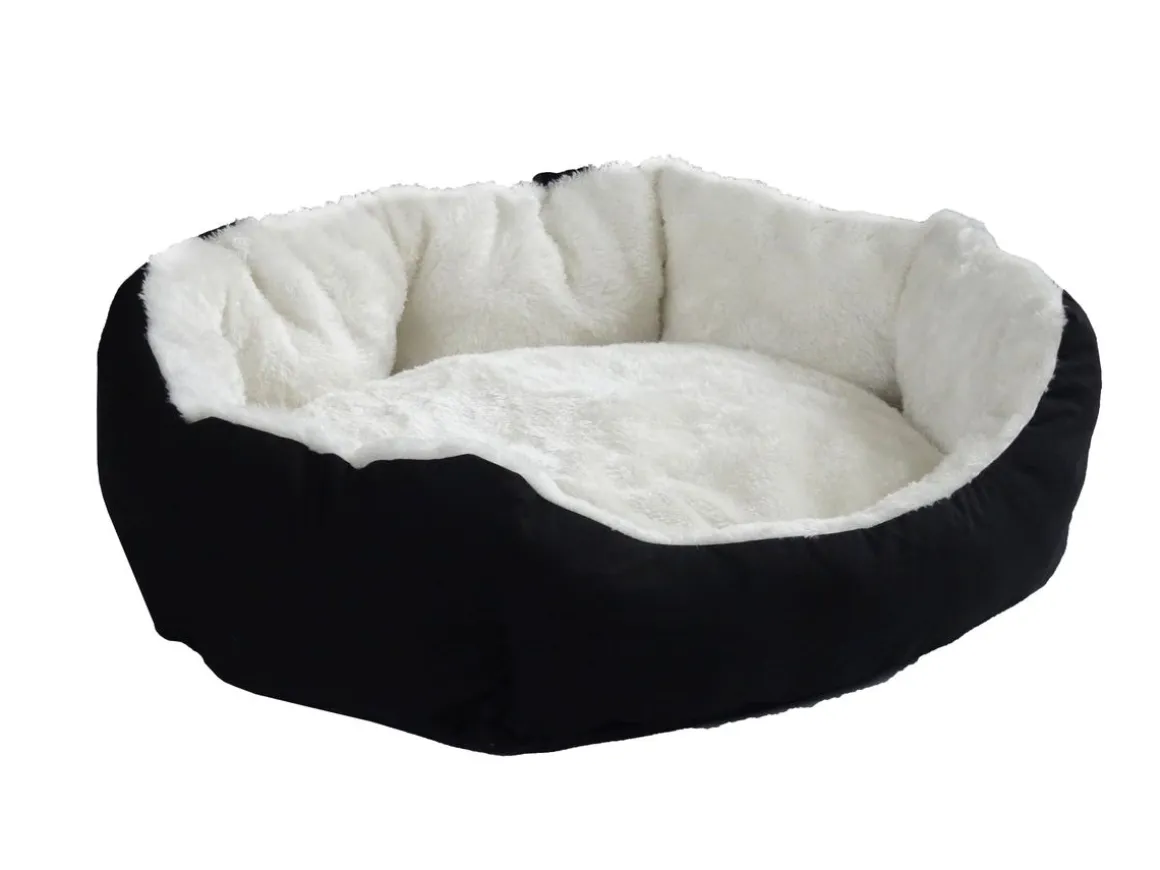 Hundebett Katzenbett PFÖTCHEN S schwarz