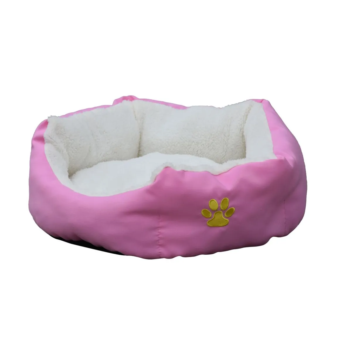 Hundebett Katzenbett PFÖTCHEN M pink