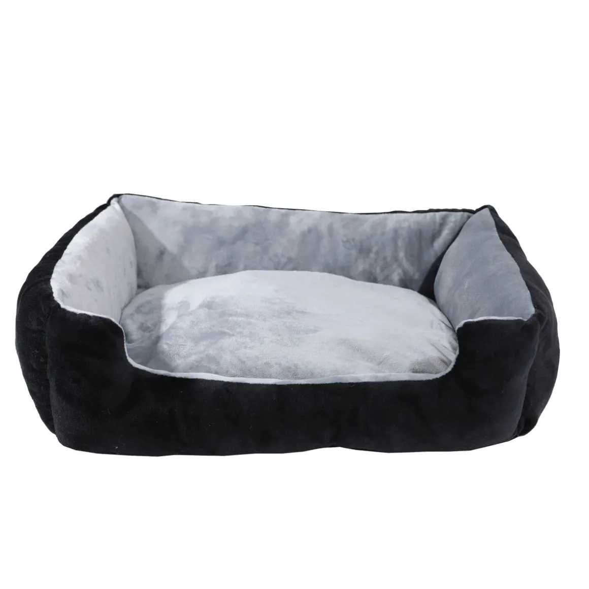 Hundebett NERO L schwarz/grau