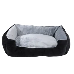 Hundebett NERO XL schwarz/grau