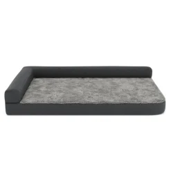 Hundebett orthopädisch WINSTON 120 x 80 cm grau