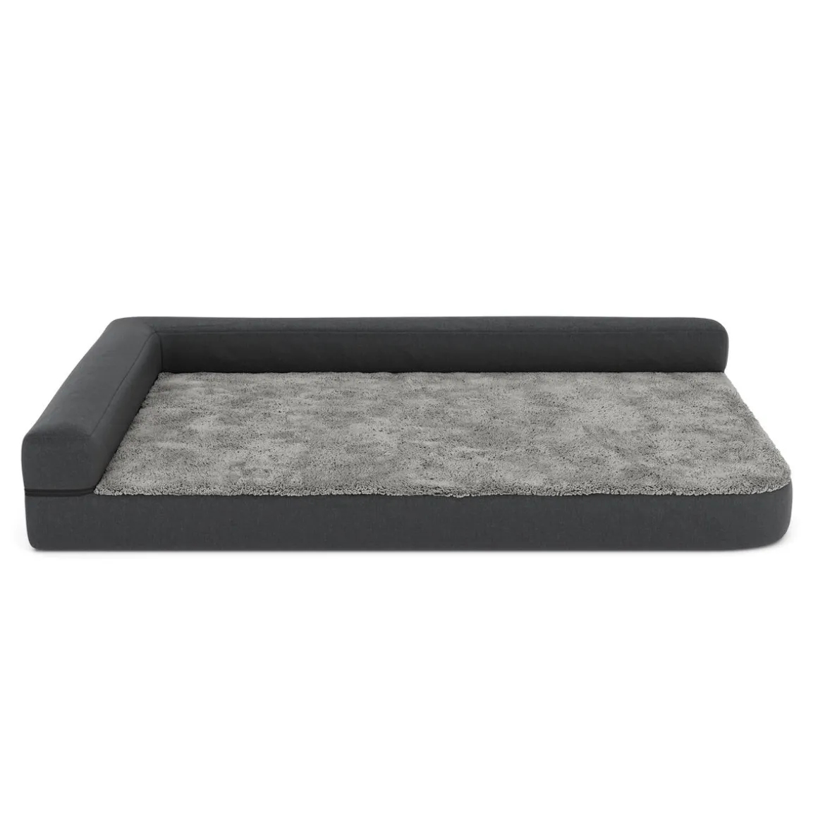 Hundebett orthopädisch WINSTON 120 x 80 cm grau