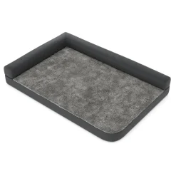 Hundebett orthopädisch WINSTON 120 x 80 cm grau
