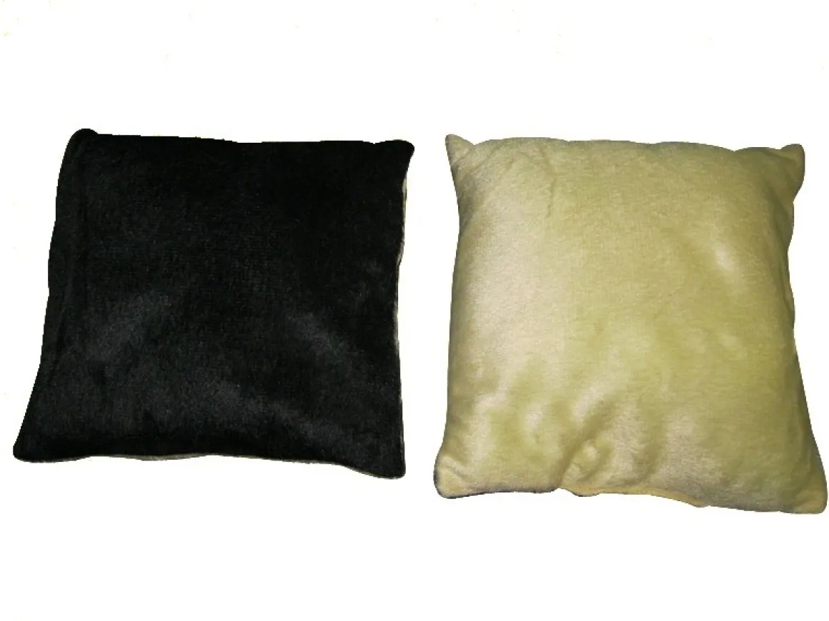 Hundebett SCHNUFFEL beige/schwarz
