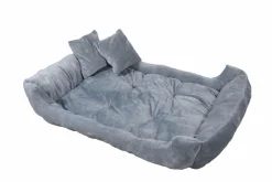 Hundebett SCHNUFFEL grau