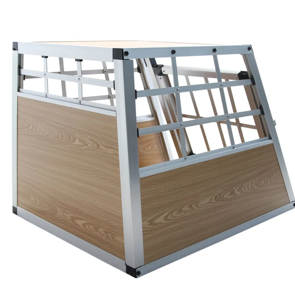 Hundebox Alu S hellbraun