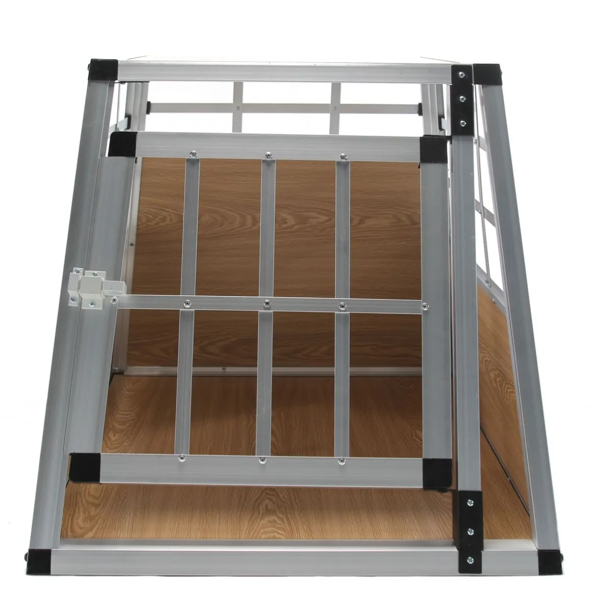 Hundebox Alu S hellbraun