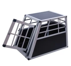 Hundebox Alu S schwarz