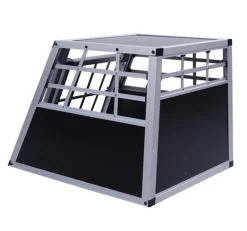 Hundebox Alu S schwarz