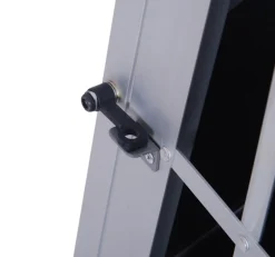 Hundebox Doppelbox Alu S schwarz