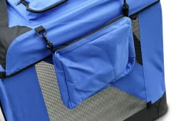 Hundebox faltbar L blau