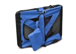 Hundebox faltbar L blau