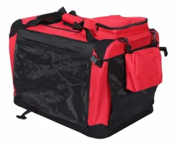 Hundebox faltbar S rot