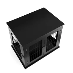 Hundebox 81 x 58 x 66 cm schwarz
