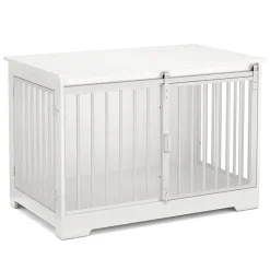 Hundebox 100 x 60 x 68 cm weiss