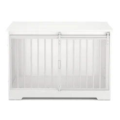 Hundebox 100 x 60 x 68 cm weiss