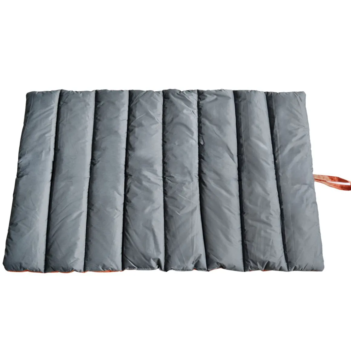 Hunde Campingmatte wasserdicht 110 x 68 cm orange/anthrazit