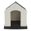 Hundehütte GOODBOY 87 x 78 cm beige/grau