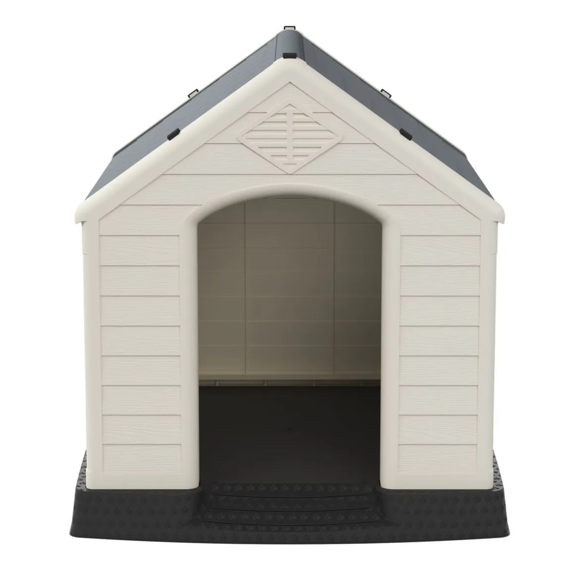Hundehütte GOODBOY 87 x 78 cm beige/grau