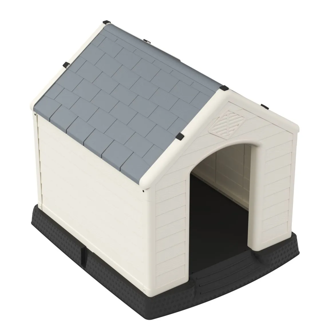 Hundehütte GOODBOY 87 x 78 cm beige/grau