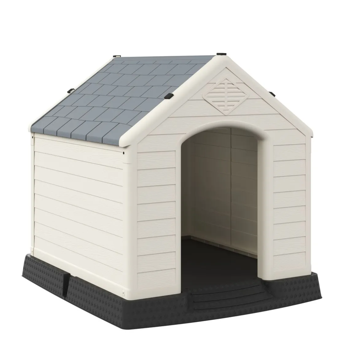 Hundehütte GOODBOY 87 x 78 cm beige/grau