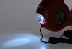 Hundeleine mit Kotbeutelhalter und Taschenlampe