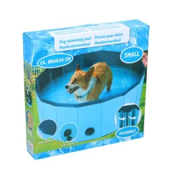 Hundepool 80 cm blau