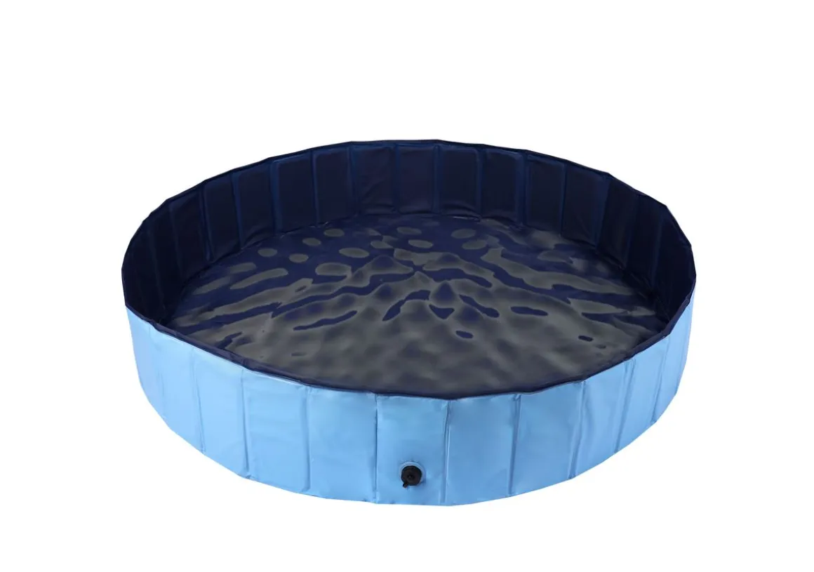 Hundepool 160 x 30 cm blau