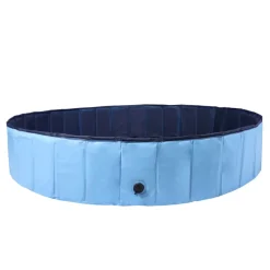 Hundepool 160 x 30 cm blau