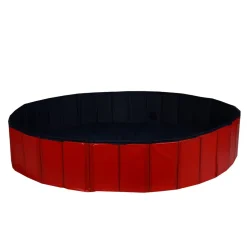 Hundepool 160 x 30 cm rot