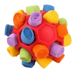 Hundespielzeug Schnüffelball 14 cm bunt