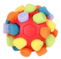 Hundespielzeug Schnüffelball 14 cm bunt