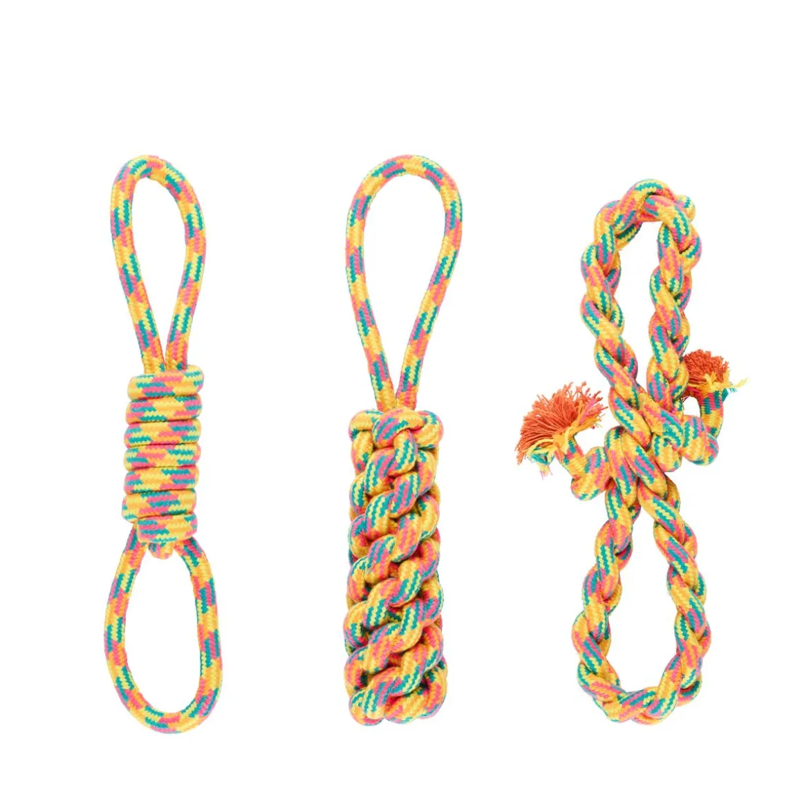 Hundespielzeug Tau 29 cm natur