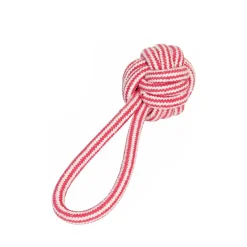 Hundespielzeug Tau Knoten mit Schlaufe 21 cm