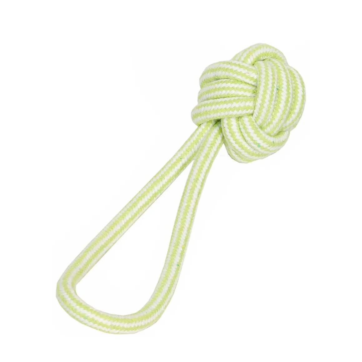 Hundespielzeug Tau Knoten mit Schlaufe 21 cm