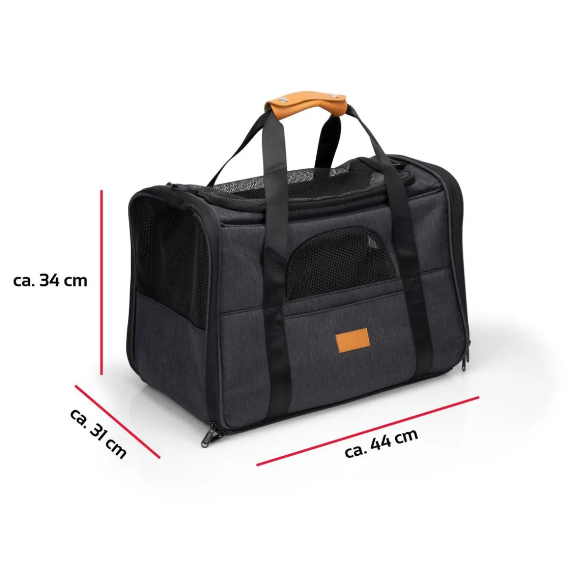 Hundetasche Textil Set 4-teilig