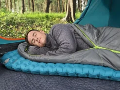 Isomatte AlpineLite für Mumienschlafsack 183 x 51 x 7 cm