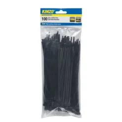 Kabelbinder schwarz Set 100 Stk.