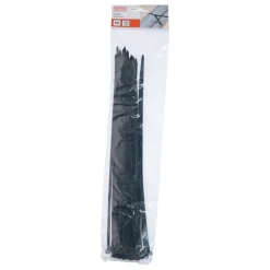 Kabelbinder Set 35 cm schwarz 50 Stk.